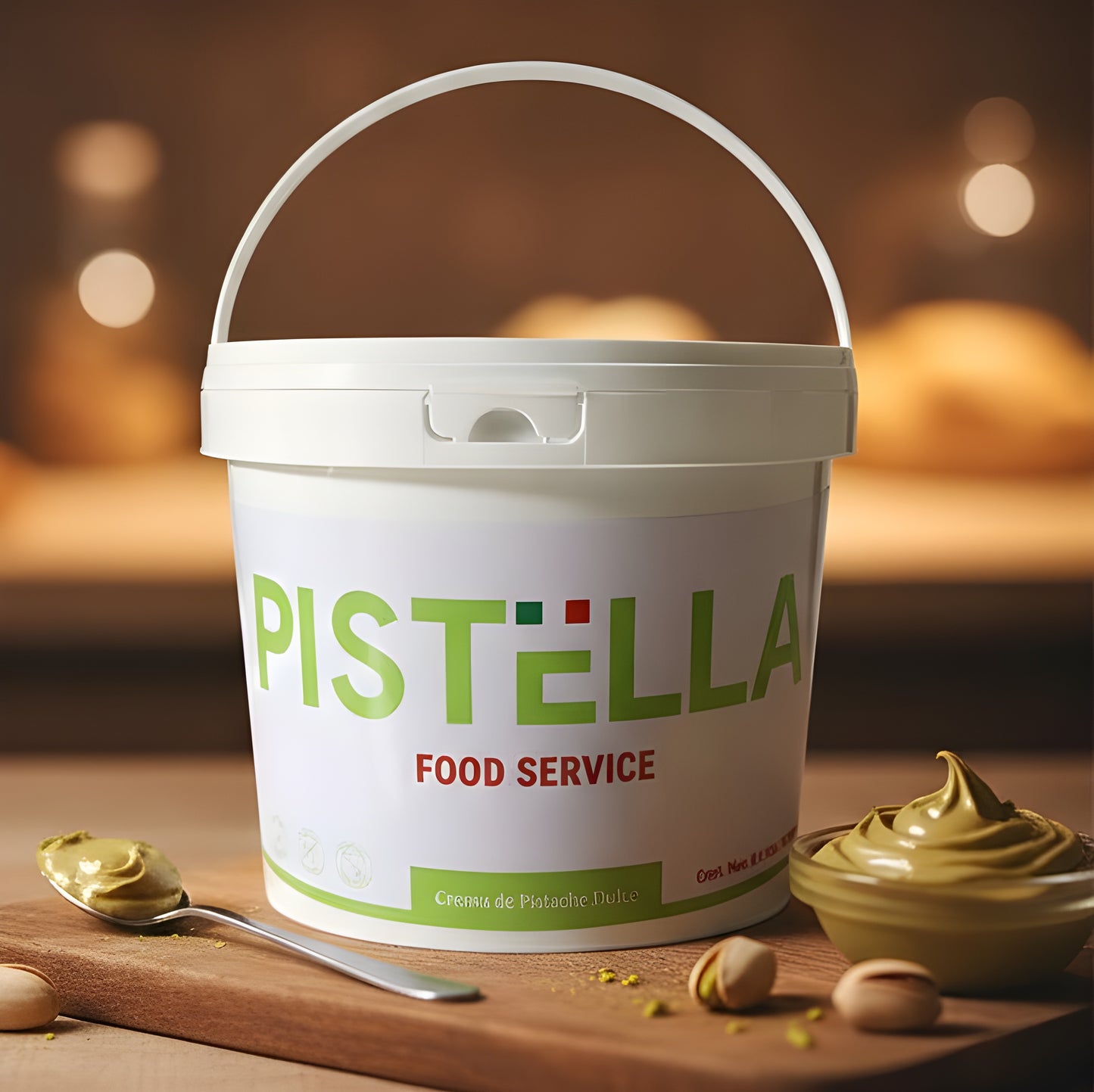 PISTELLA: Crema de pistache dulce
